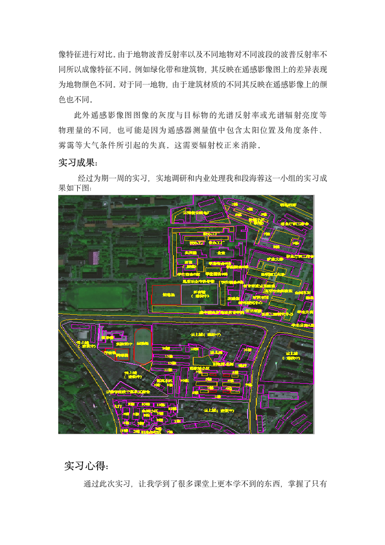 遥感实习报告第4页