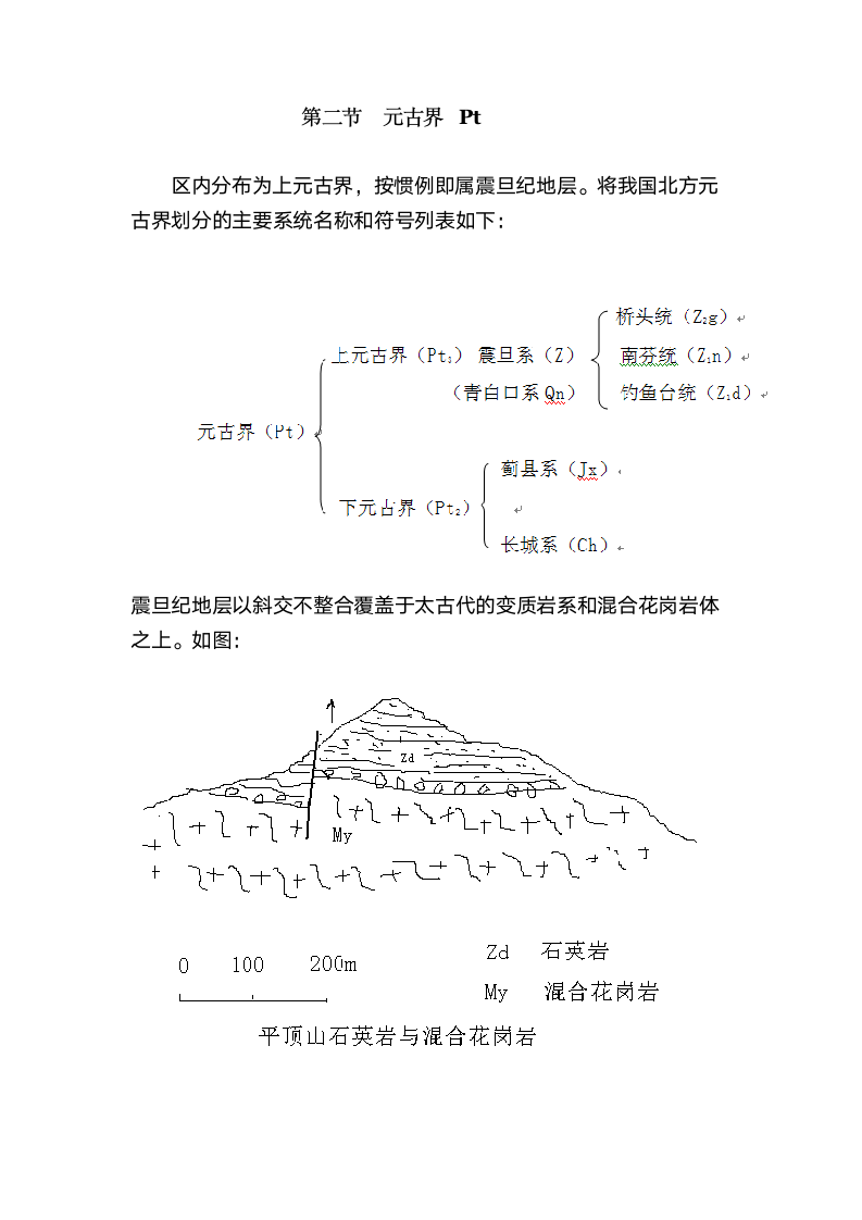 本溪地质实习报告第6页