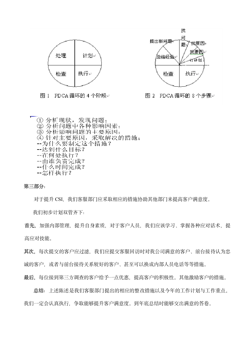 客服述职报告第2页