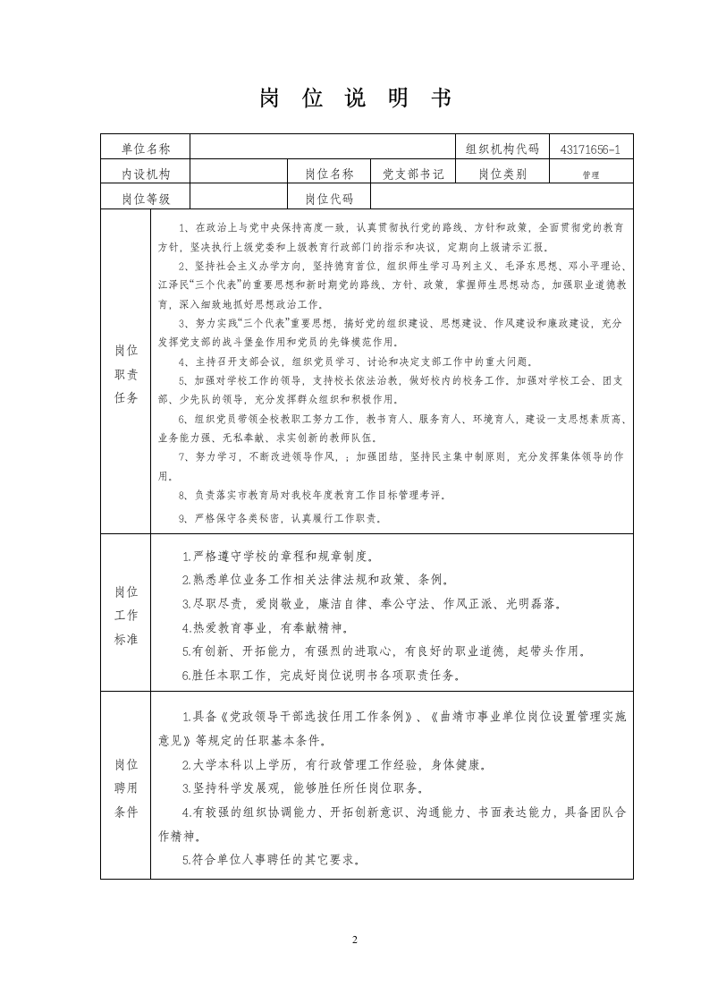 岗位说明书2013.12第2页