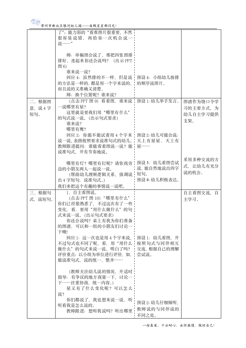 大班绕口令：天上有星第2页