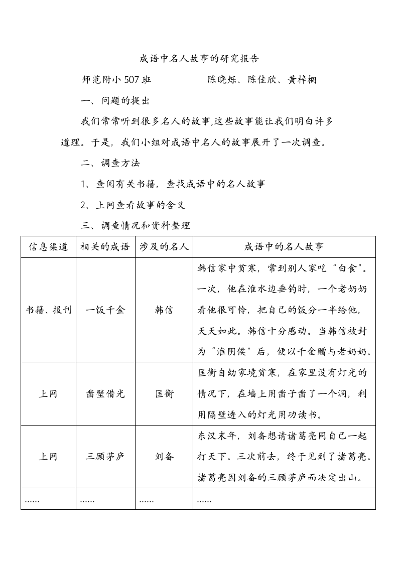 成语中的名人故事第1页