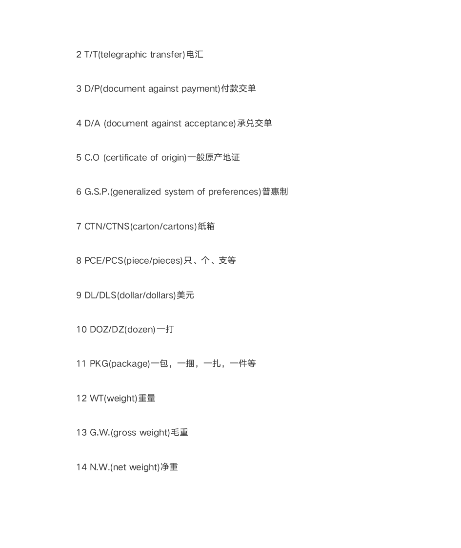 英文短信邮件常用简写第2页