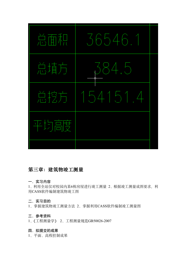 工程测量实习报告()第7页