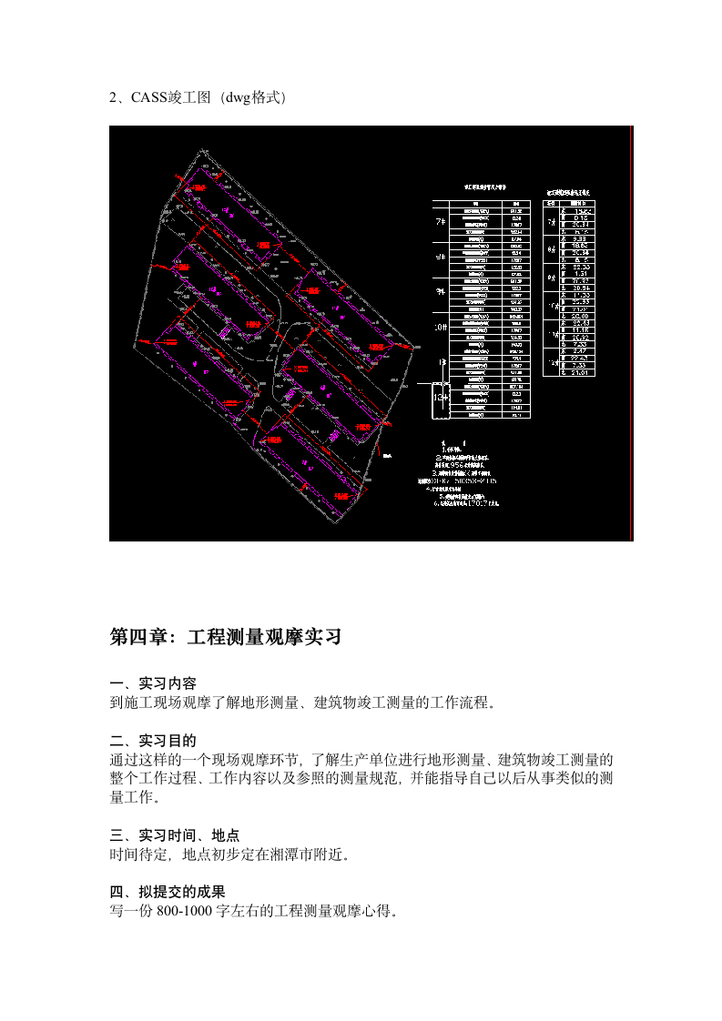 工程测量实习报告()第8页