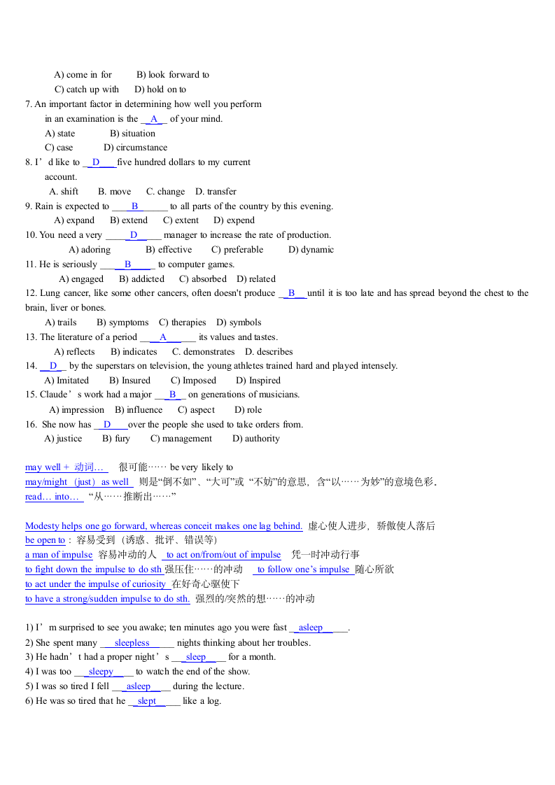 英语名言警句等第7页