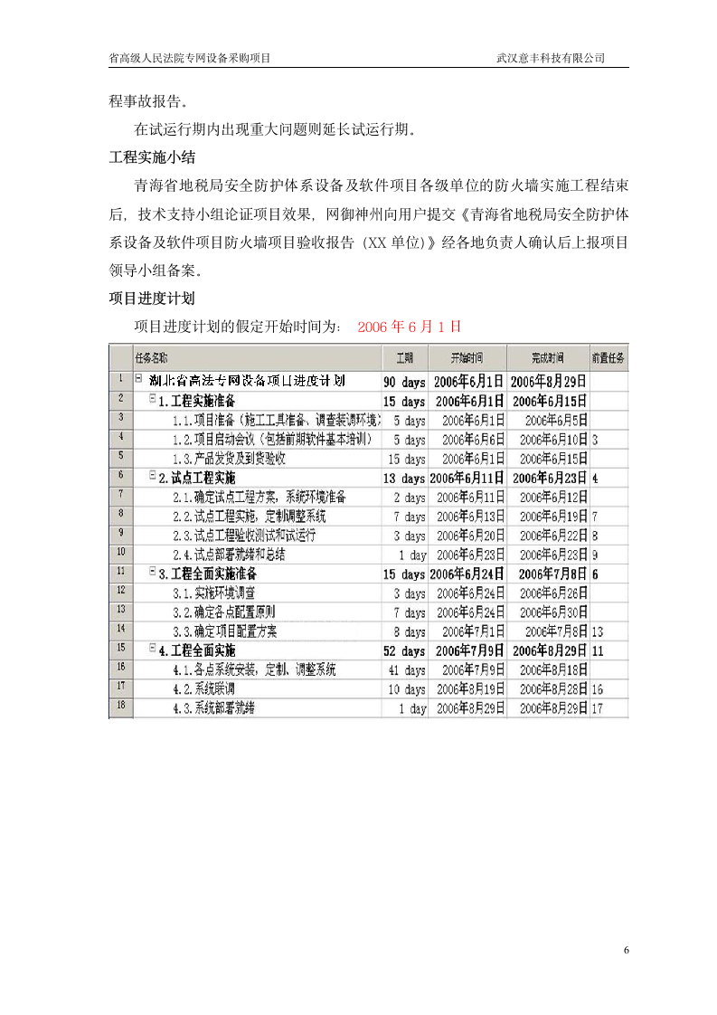 工程实施方案第6页