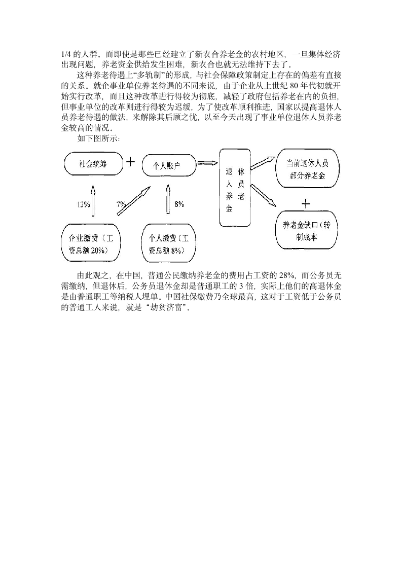 造成养老金缺口原因第4页