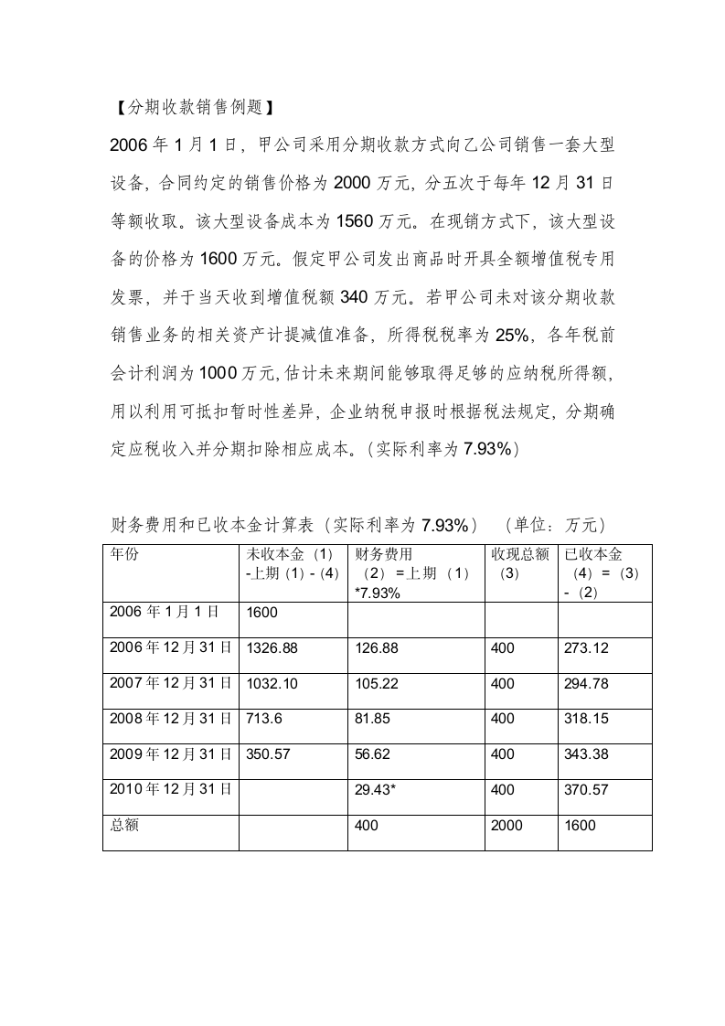 所得税费用综合例题第9页