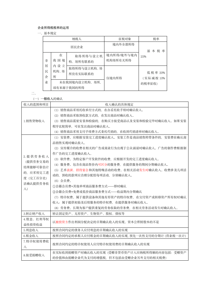 企业所得税整理第1页