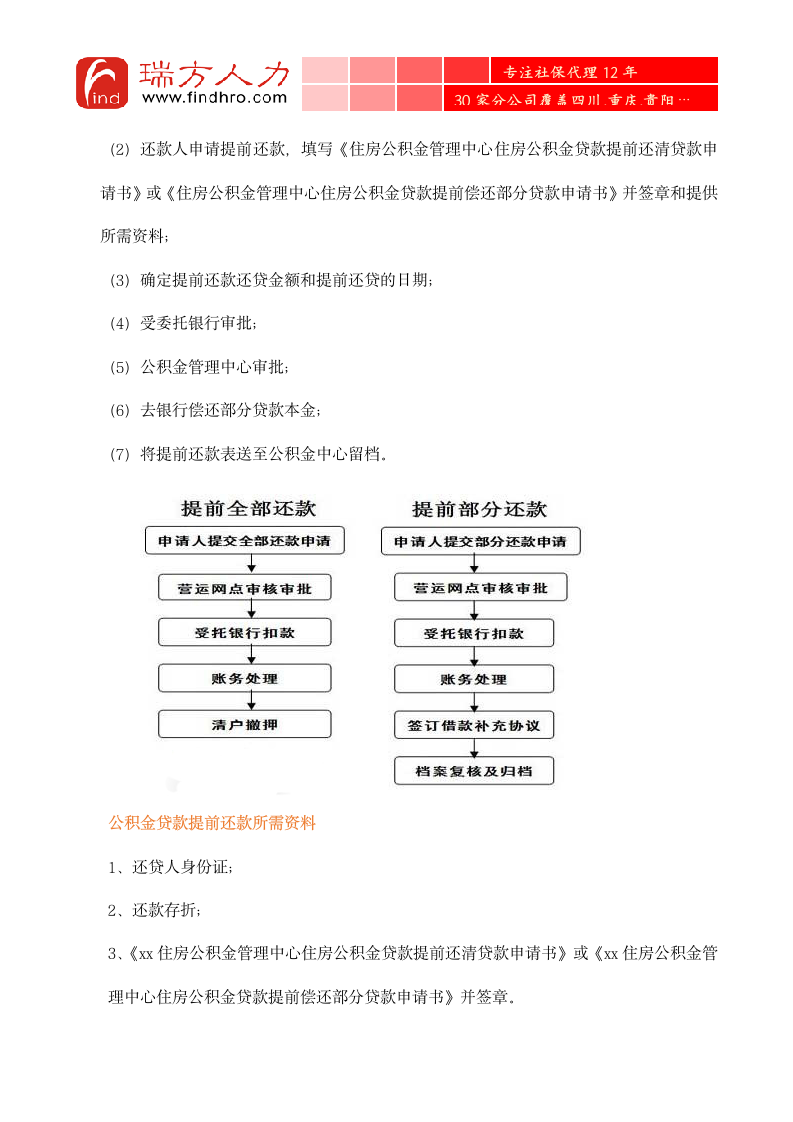 公积金贷款提前还款流程手续第2页