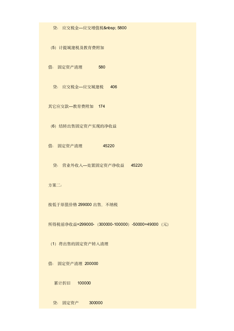 固定资产处置的会计处理与所得税差异第5页