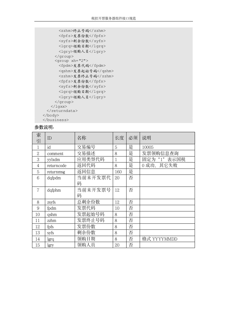 增值税管理系统-百望接口第21页