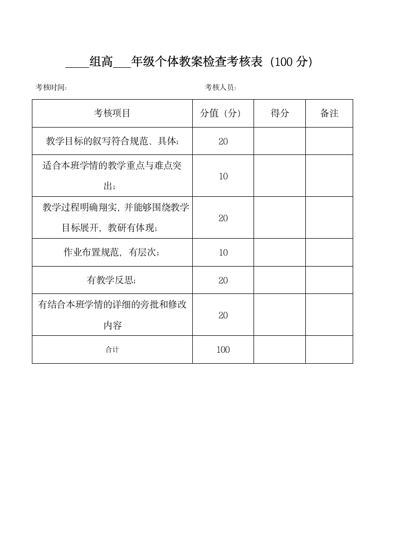 教学工作实施方案第16页