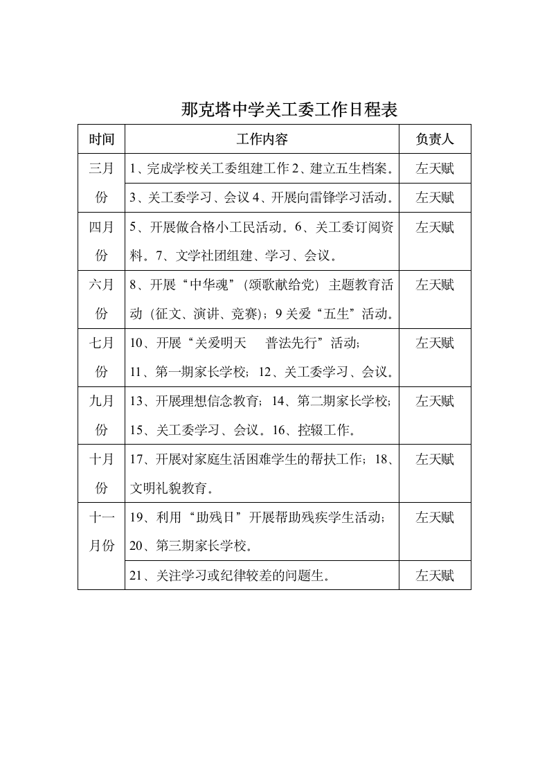 关工委工作计划第9页