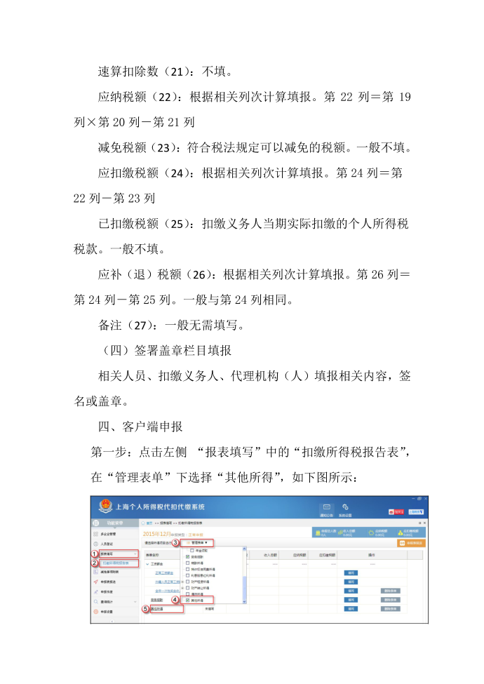 其他所得个人所得税申报说明第3页