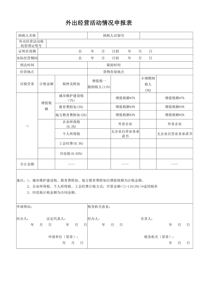 增值税预缴税款表第3页