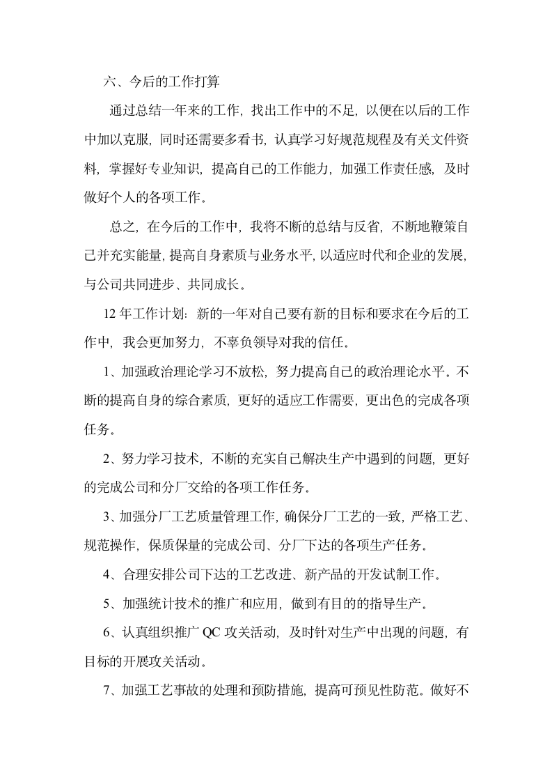 年终总结,技术人员年终总结,项目建设期第7页