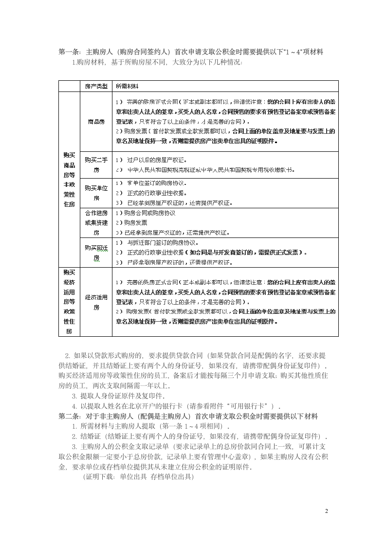 FESCO员工如何办理公积金支取第2页