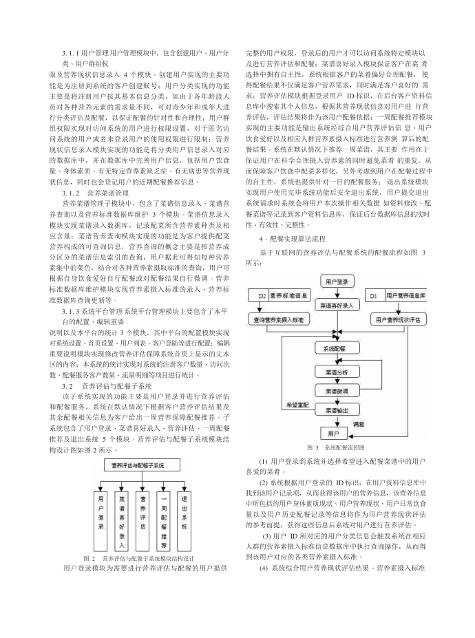 基于互联网的营养评估与配餐系统第2页