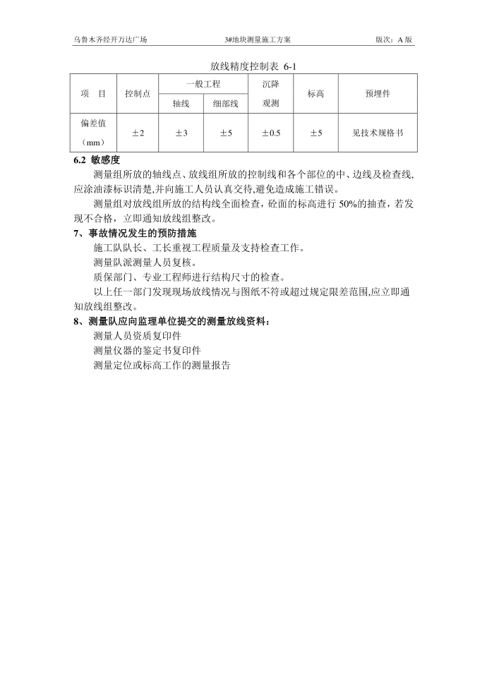 测量施工方案第5页