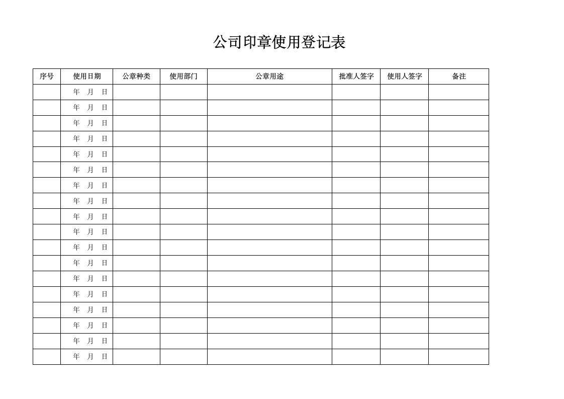 用章管理制度第2页