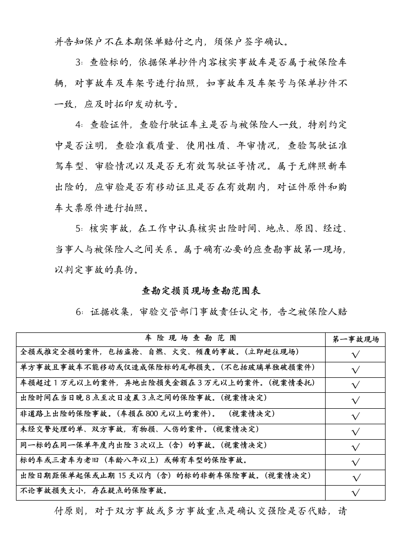 查勘定损理赔工作总结第2页