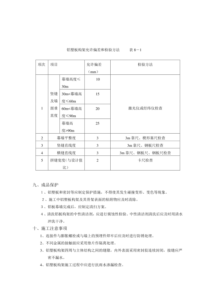 门头施工方案第3页