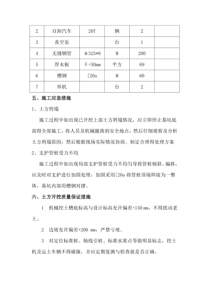 地坑施工方案第3页