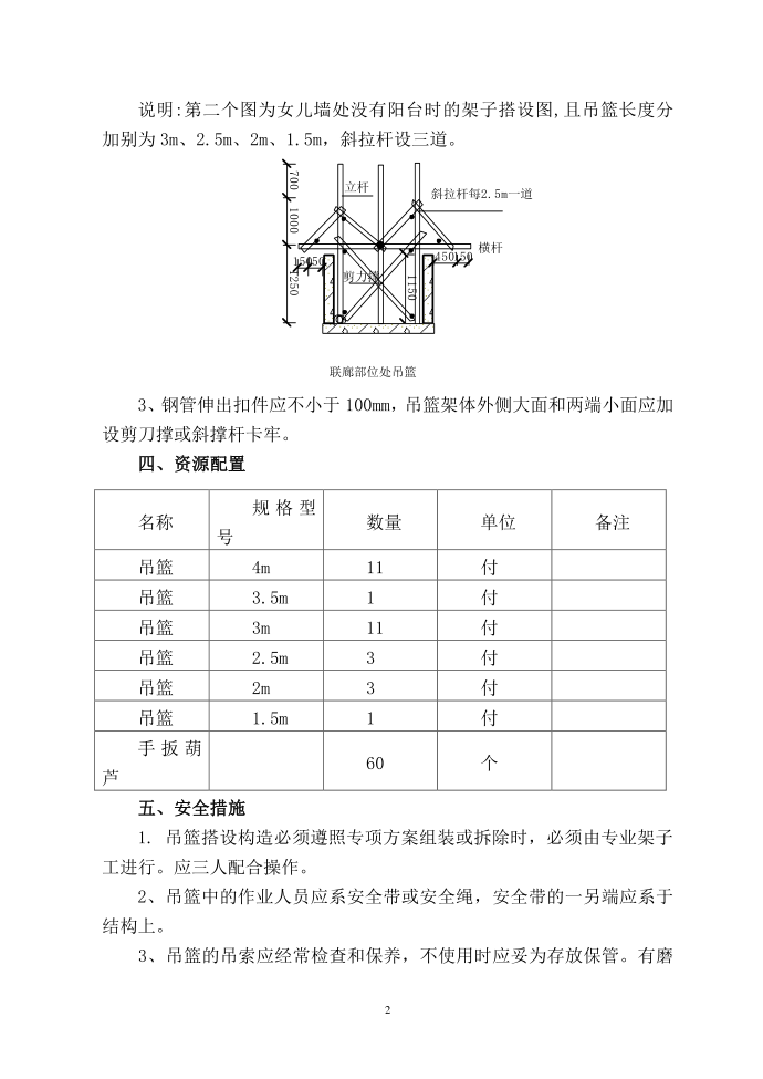 吊篮施工方案第4页