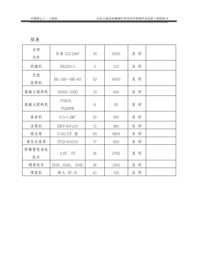 B投标书第7页