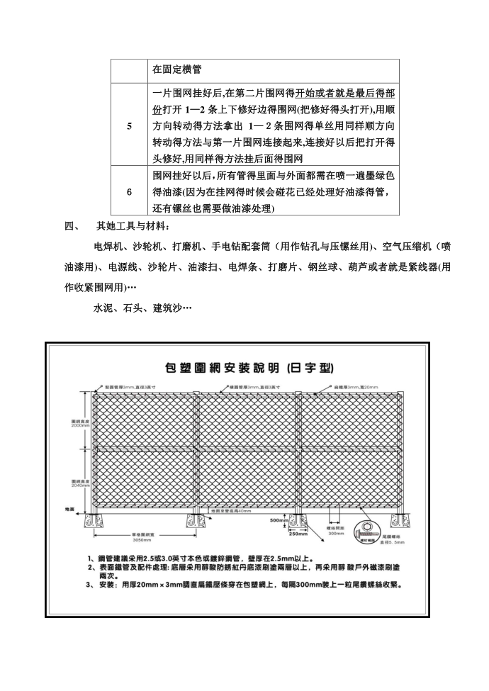 围网施工方案第4页