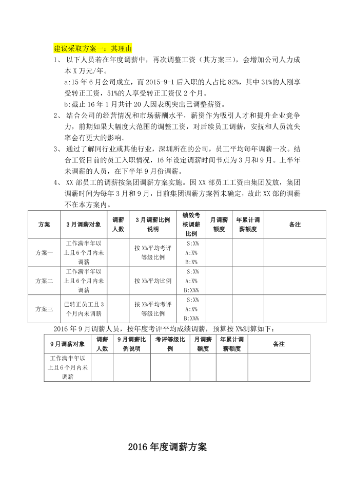 年调薪实施方案第2页