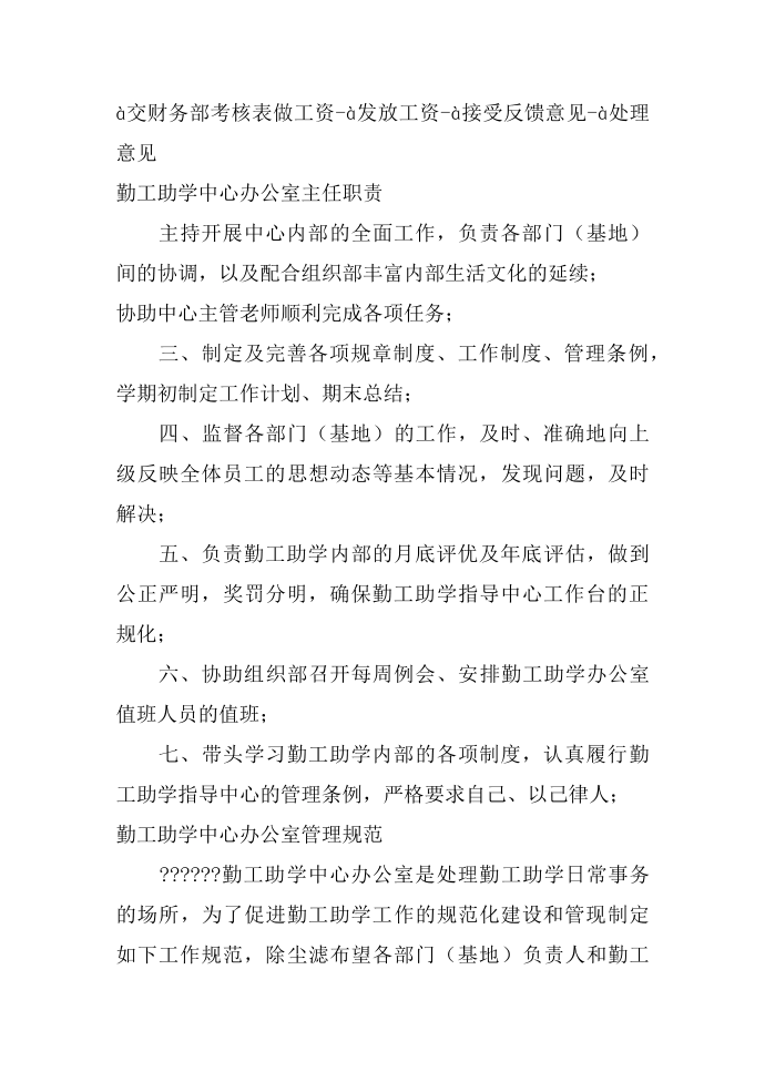 公司规章制度之中心办公室规章制度第2页