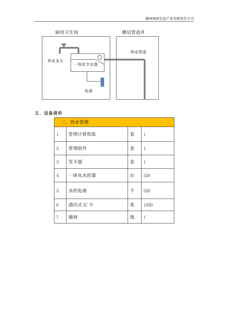 热水管理系统设计方案第3页