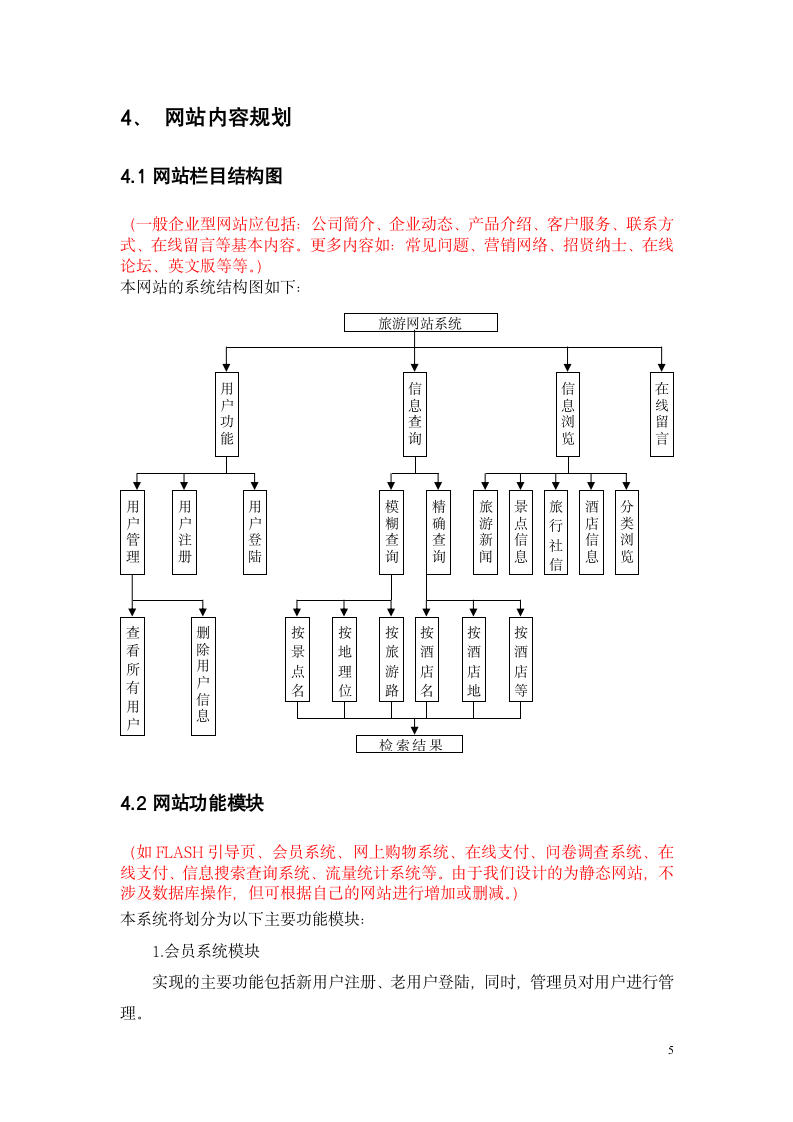 网站设计方案(模板)第5页