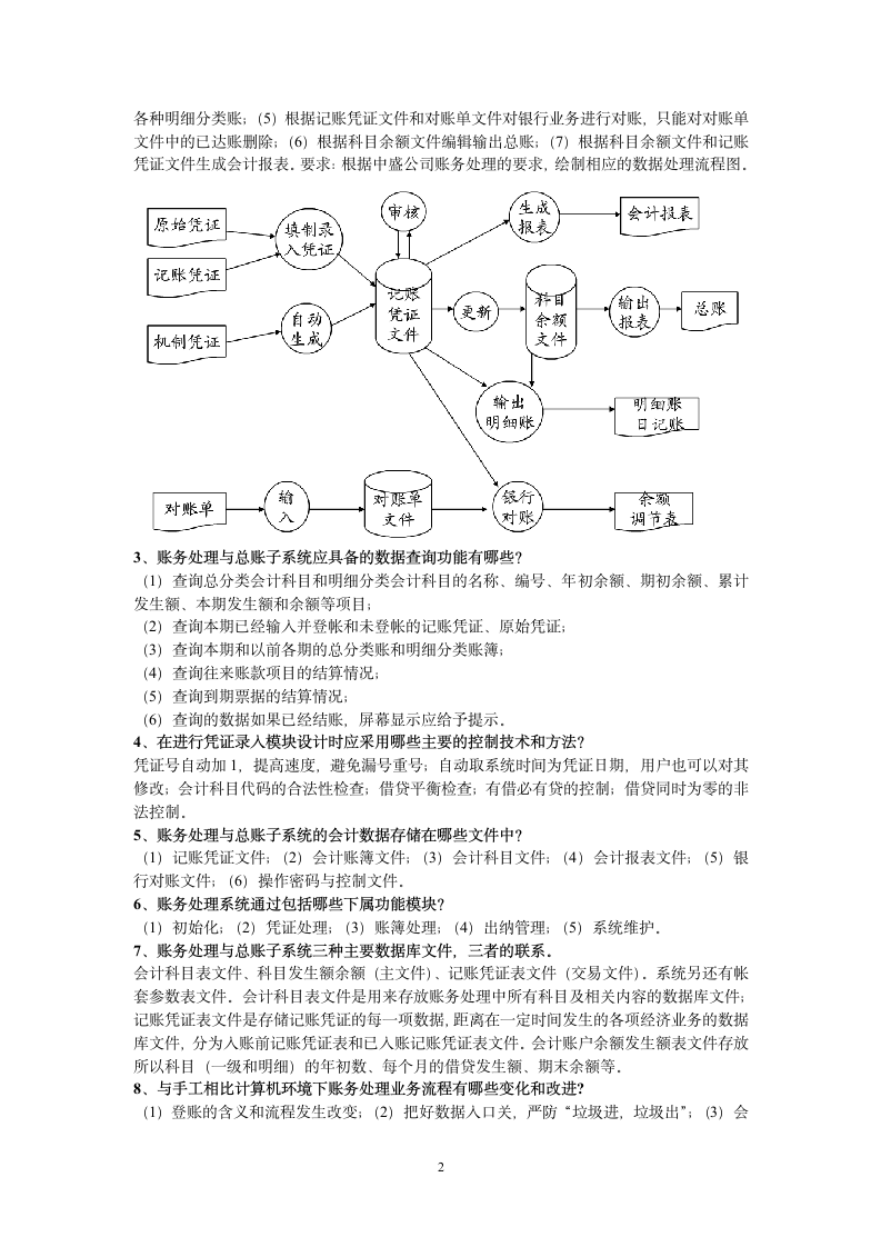 会计信息系统考试第2页