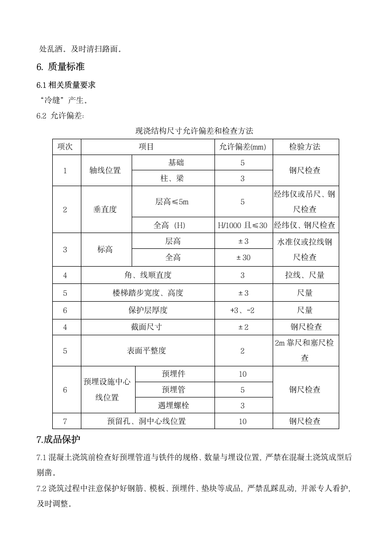 混凝土施工方案第11页