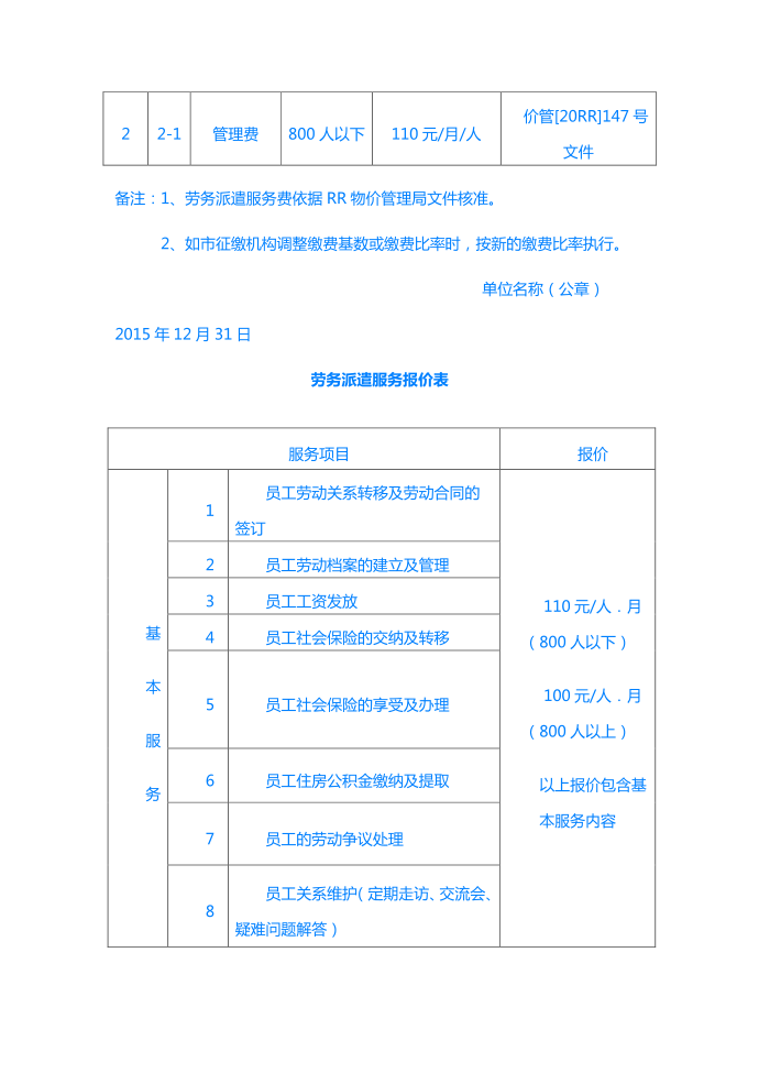 【Selected】劳务派遣招投标书第3页