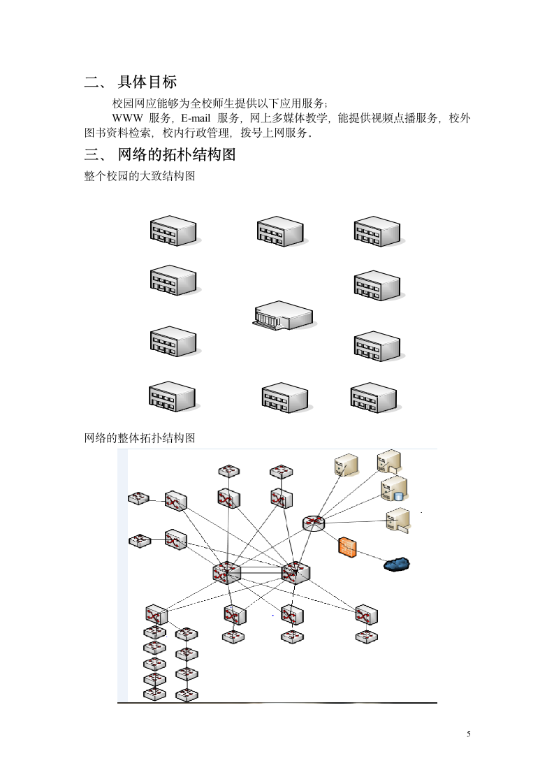 校园网络方案设计第5页