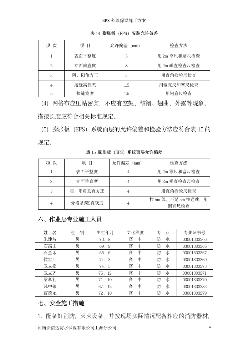 EPS保温施工方案第15页