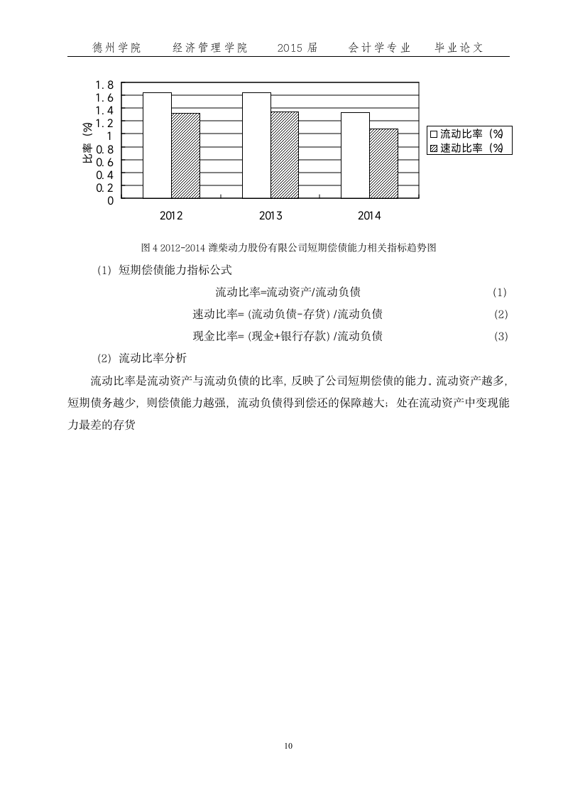 潍柴财务报告分析第10页