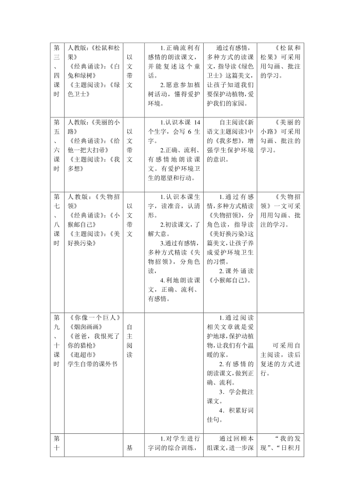 一年级下册第2页