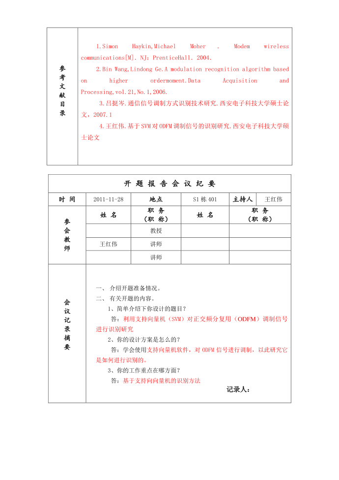 毕业论文开题报告第4页