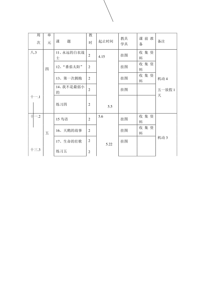 四年级语文第2页