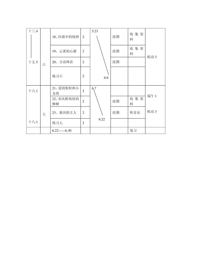 四年级语文第3页