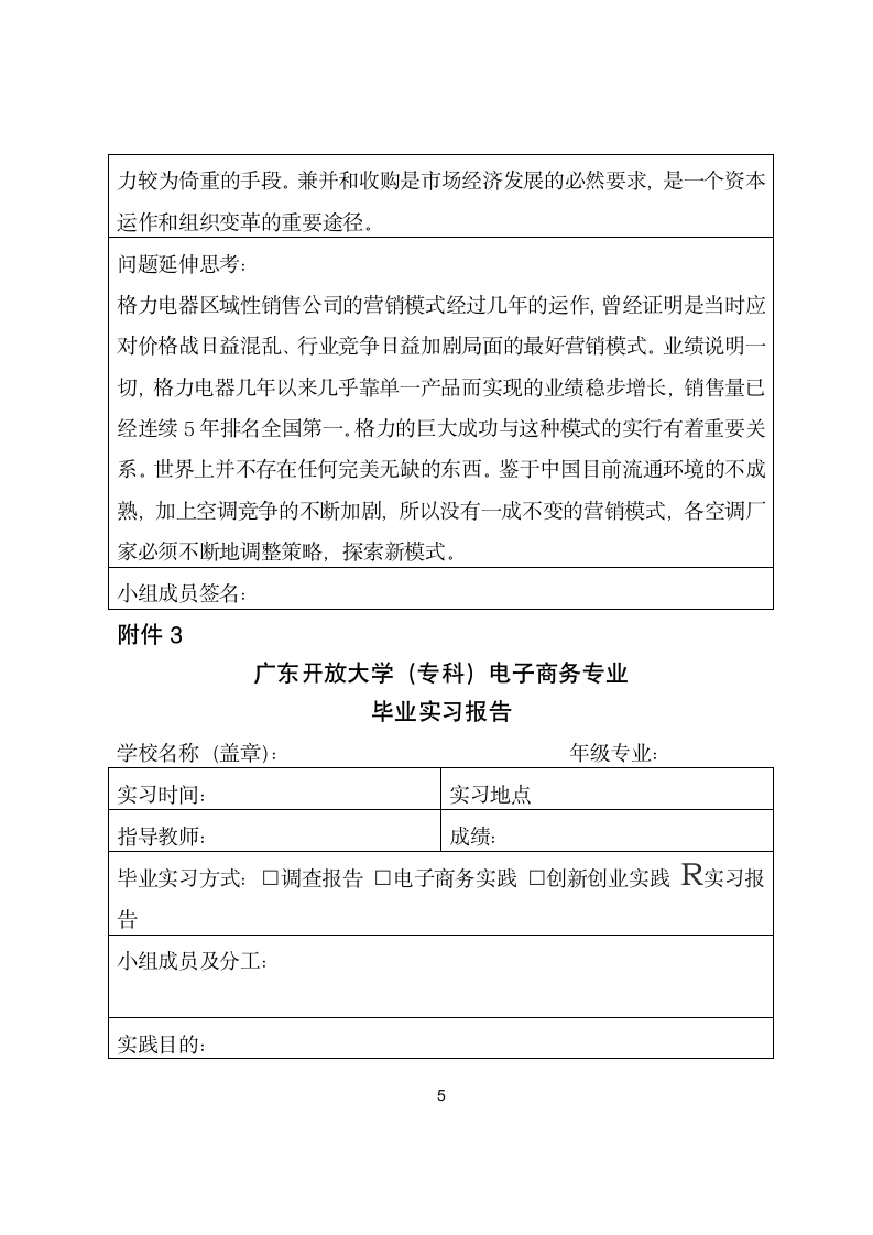 电子商务案例分析报告实习分析报告第5页