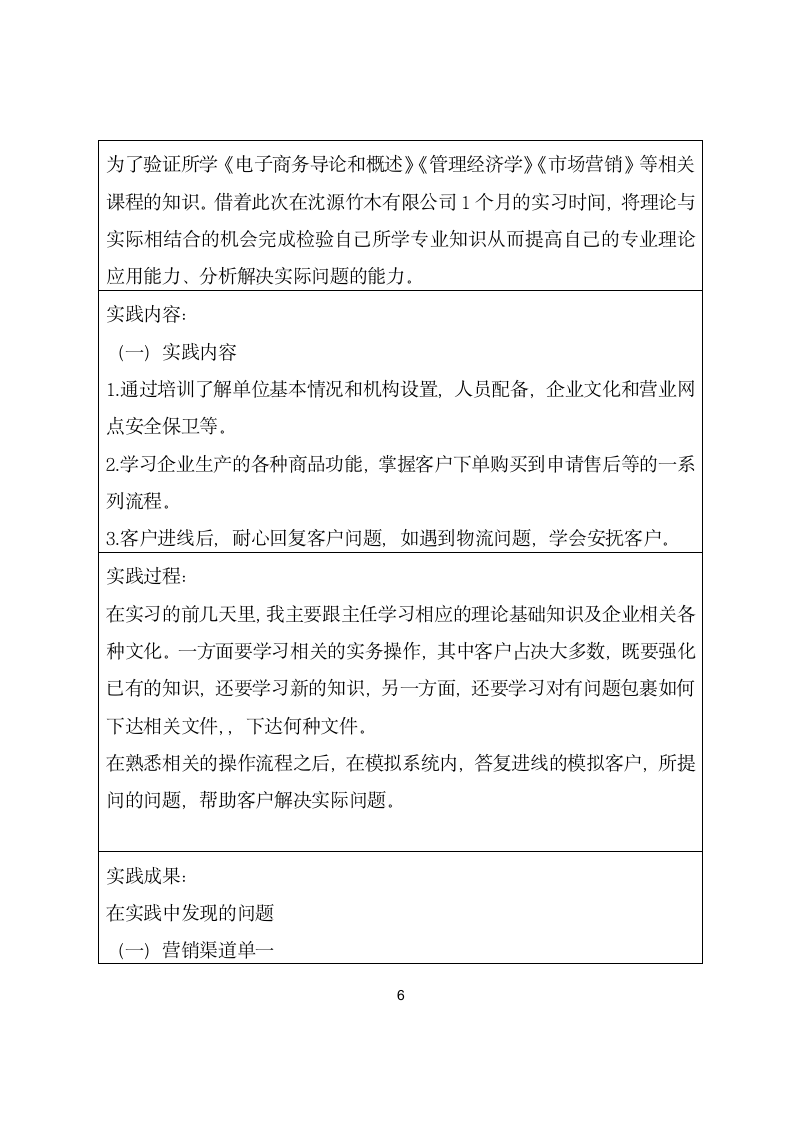 电子商务案例分析报告实习分析报告第6页