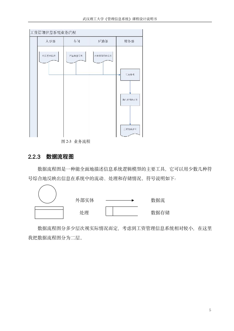 工资管理信息系统第5页