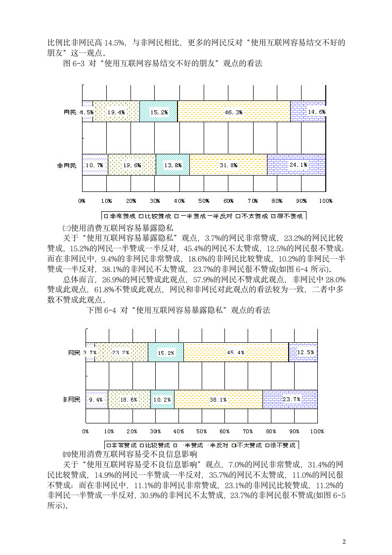 关于大学生互联网利用情况的调查报告第3页